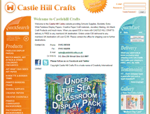 Tablet Screenshot of castlehillcrafts.co.uk